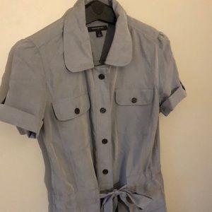 Banana Republic buttoned down dress